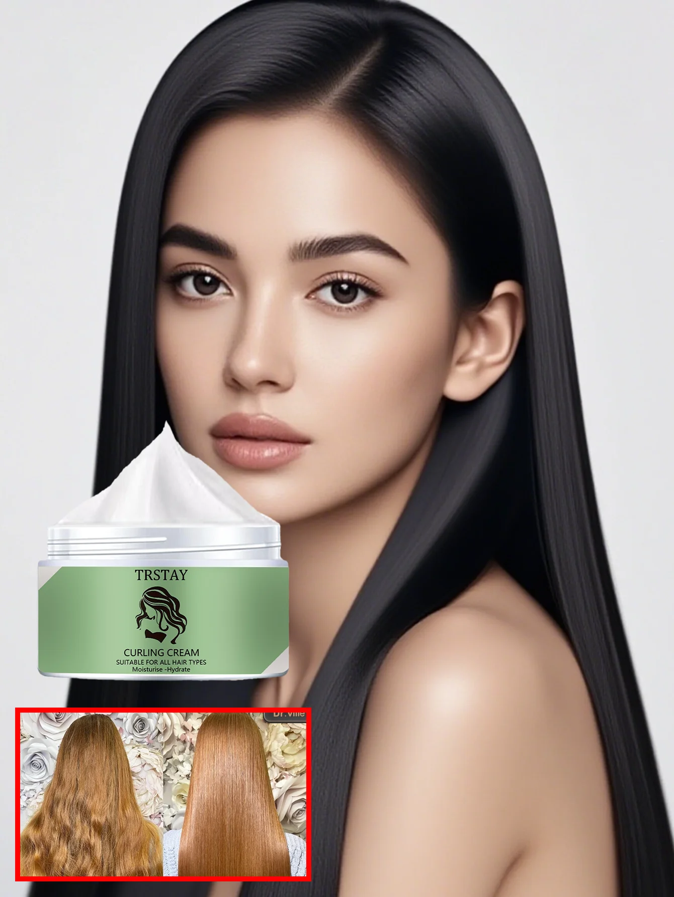 Moisturizing Hair Treatment for Dry Hair Deep Hydration and Repair Nourishing Revitalizing Hair Care for Damaged Hair Intensive - Image 6