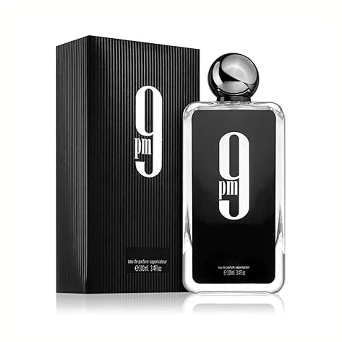 Afnan 9 Pm Eau De Parfum Spray Voor Mannen, 3.4 Ounce Duurzaam Parfum Voor Heren Eau De Parfum Langdurige Geur Perfect Kerstcadeau