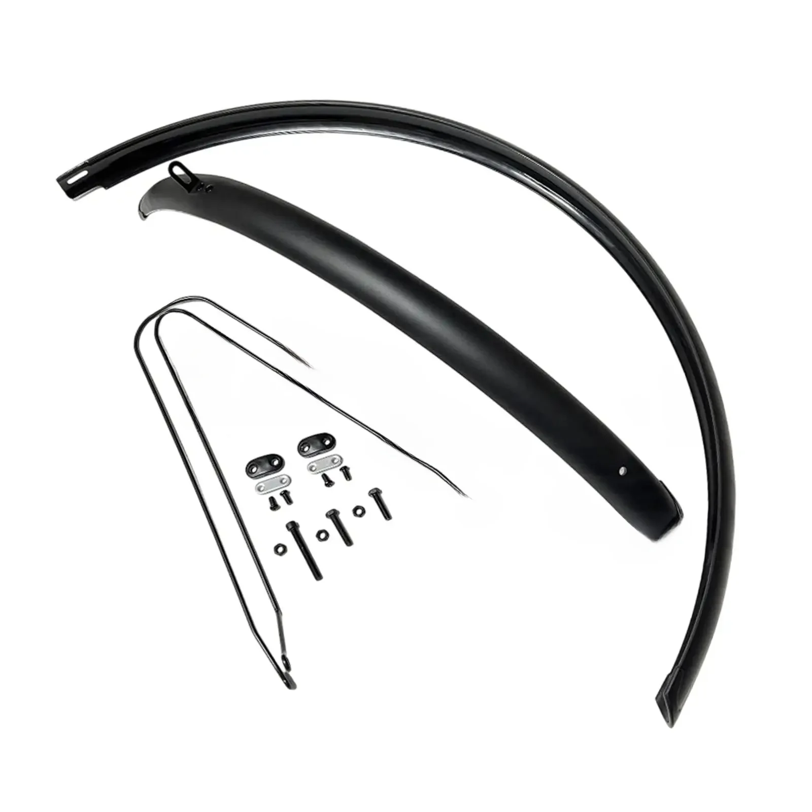 AliExpress 1 Set 700C Road Bike Mudguard PVC Front and Rear Mud Guard Bike Accessories for Outdoor Cycling Bike Wheel Mudflap Cover