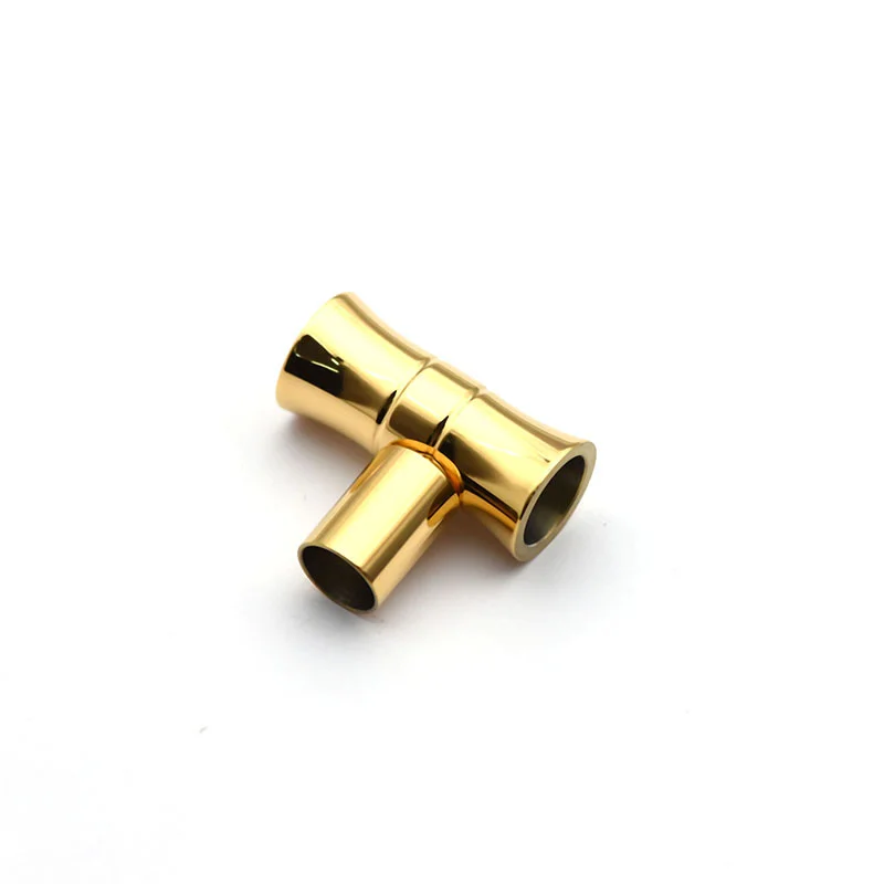 10pcs Stainless Steel Magnetic Clasps Hole 4/5/6mm For Leather Cord Clasp Magnet Buckle Jewelry Making DIY Bracelet Connectors