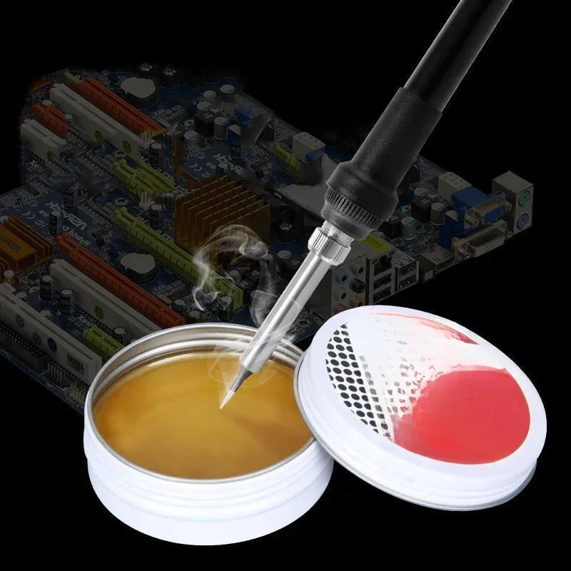 20g/50g Topnik kalafoniowy Pasta lutownicza Czystość Topnik lutowniczy Cyna lutownicza Krem Smar spawalniczy Pasta Topnik do naprawy PCB BGA PGA SMD — zdjęcie 2