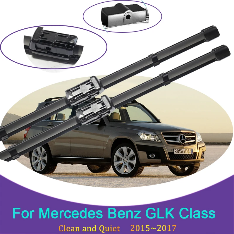 Pióro wycieraczki samochodowa dla Mercedes Benz GLK Class 280 300 350 200 220 320 X204 CDI przednia szyba wycieraczki szyby przedniej akcesoria samochodowe