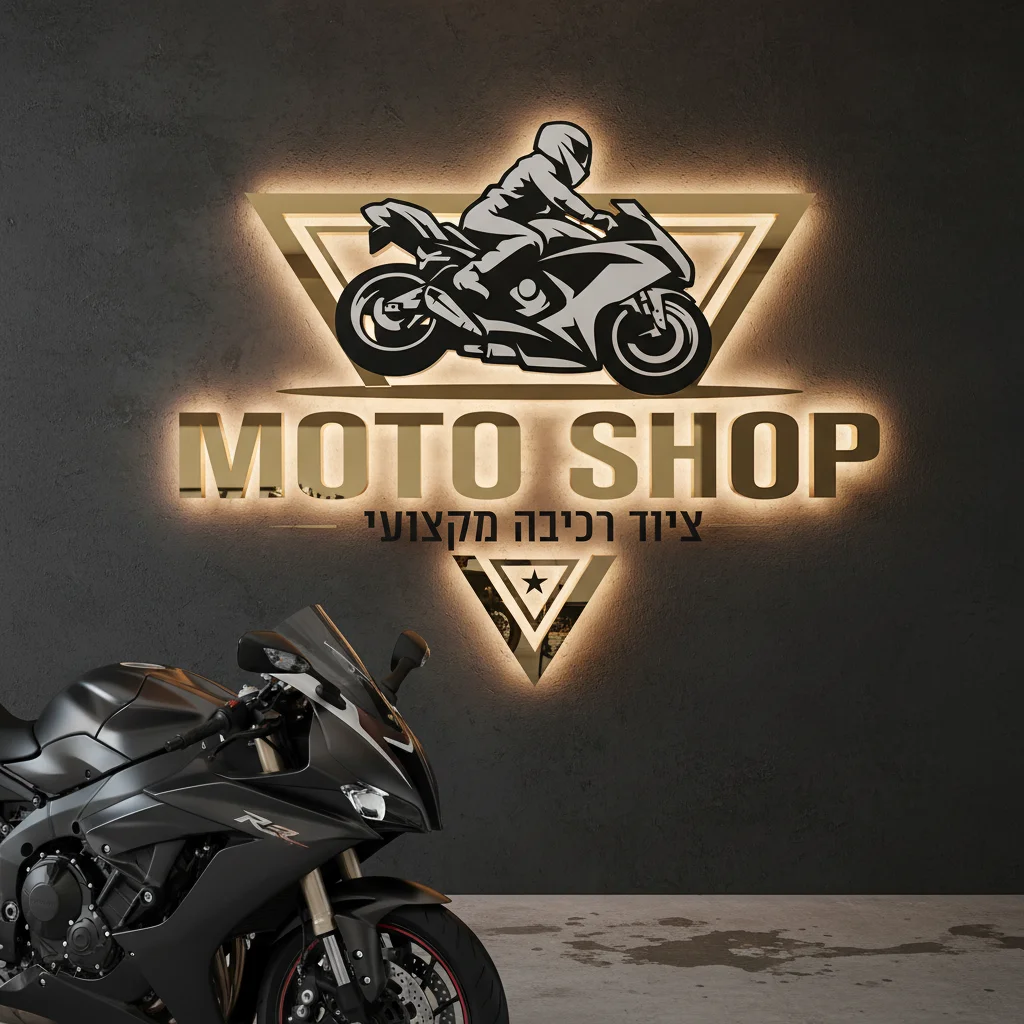 

Custom LED Sign Backlit Metal Letters Stainless Steel Waterproof Business Storefront Sign CE/UL Certified