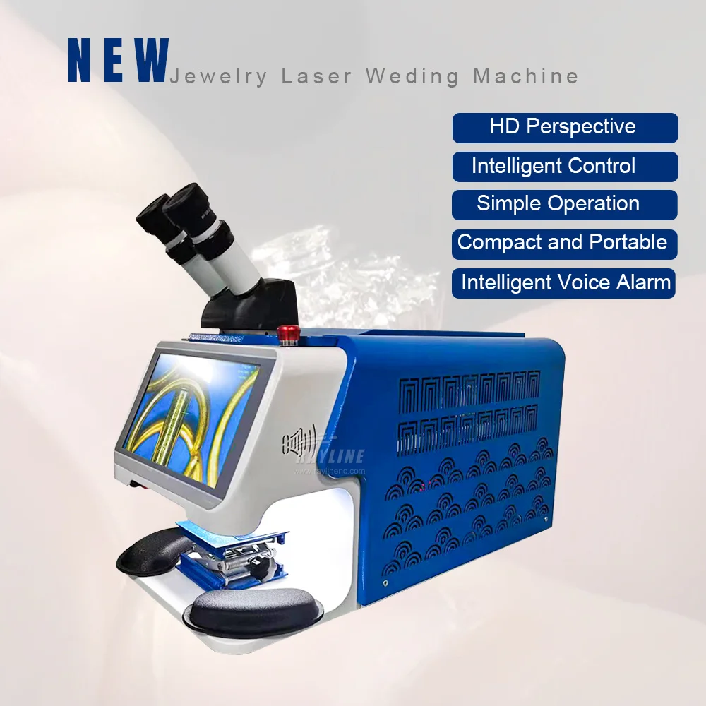 200W 100W Jewelry Laser Welding Machine With Touch Screen Gold Ring Pendant Micro CCD Laser Soldering Welder Microscope 220/110V