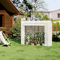 170x68x200cm Tomato Garden House Greenhouse  Foil Tunnel Outdoor Tomato Agricultural Farming House with Door Windows