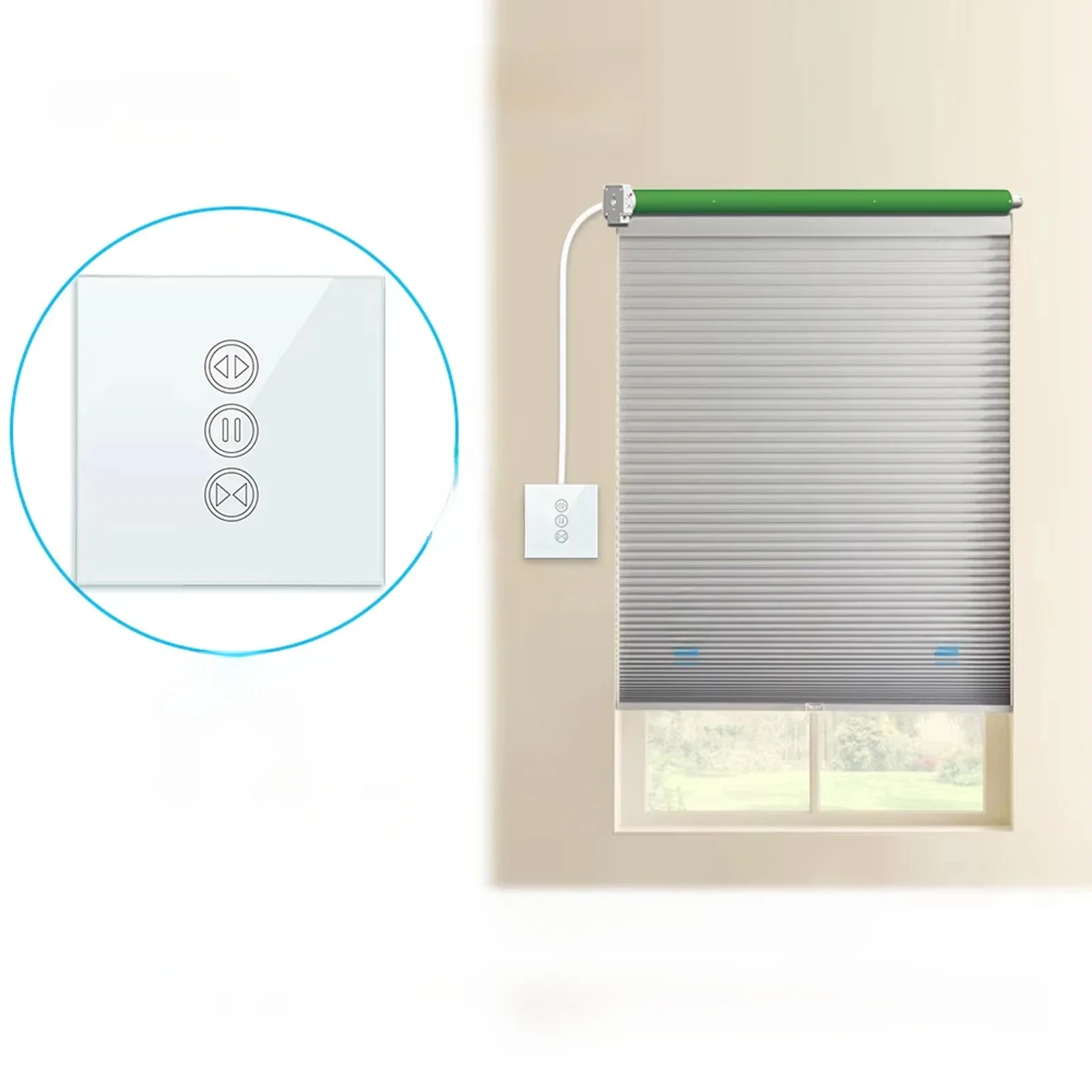 Tuya Smart WiFi-gordijnjaloezieën Schakelaar voor rolluik Elektrische buismotor Google Home Alexa Echo Smart Home App Timer - afbeelding 2