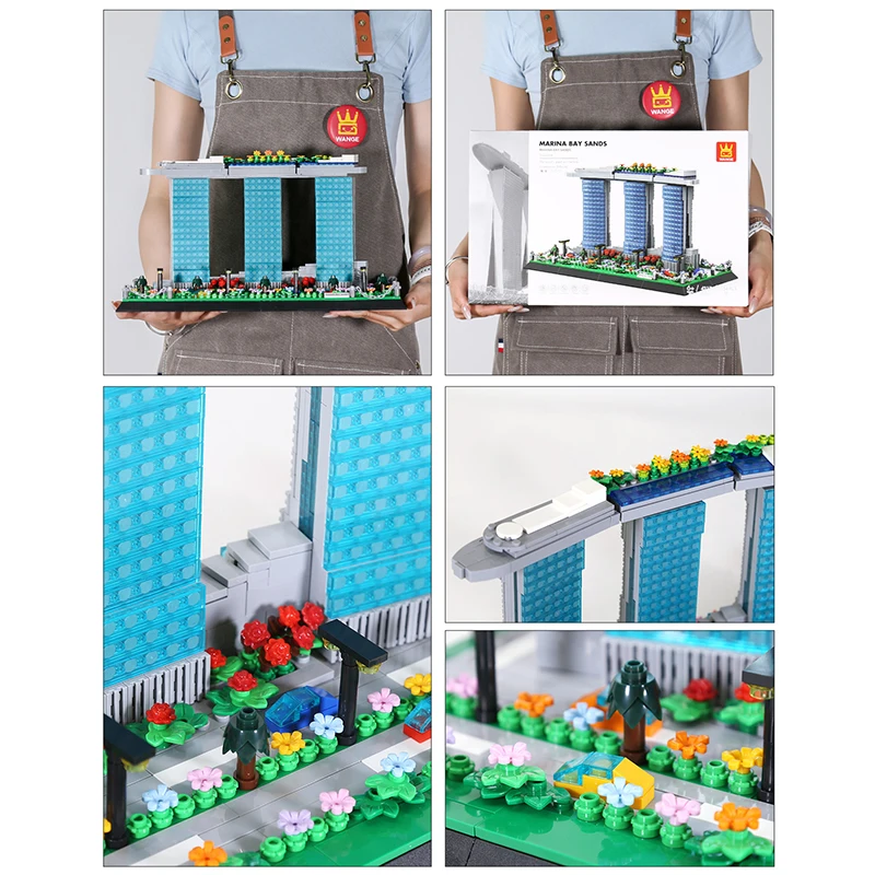 1154 Parça Singapur Sands Otel - Lego Set City incelemesi ve fiyatı