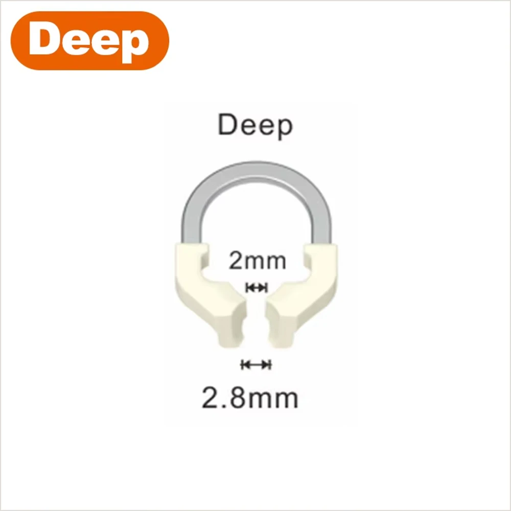 Dental Sectional Matrix Band Kit NiTi Clamping Ring Universal Narrow for Molar Restoration Dentist Tools