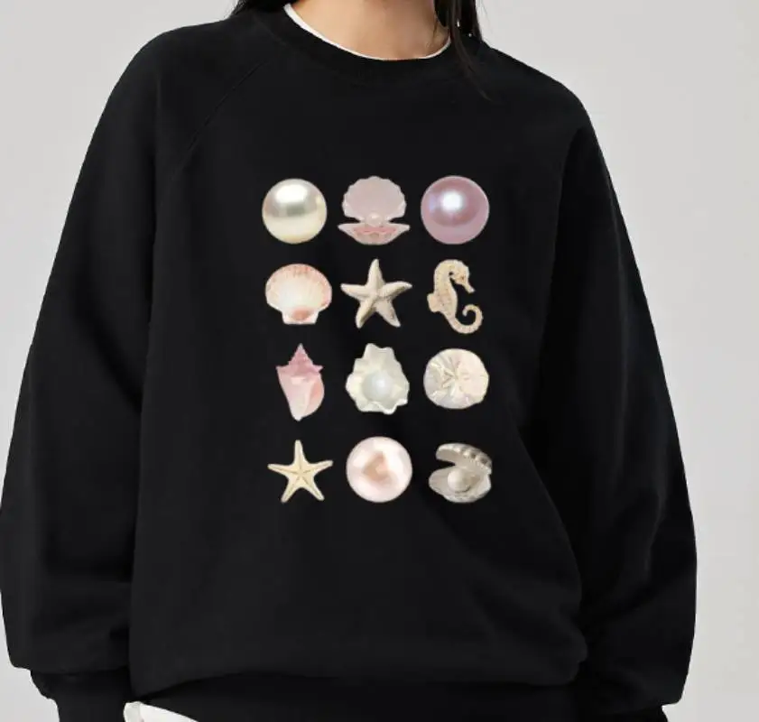 

Толстовки унисекс для женщин и мальчиков в японском стиле 2000-х годов Y2k, винтажная уличная одежда, хлопковый комфортный свободный крой большого размера, повседневный модный топ