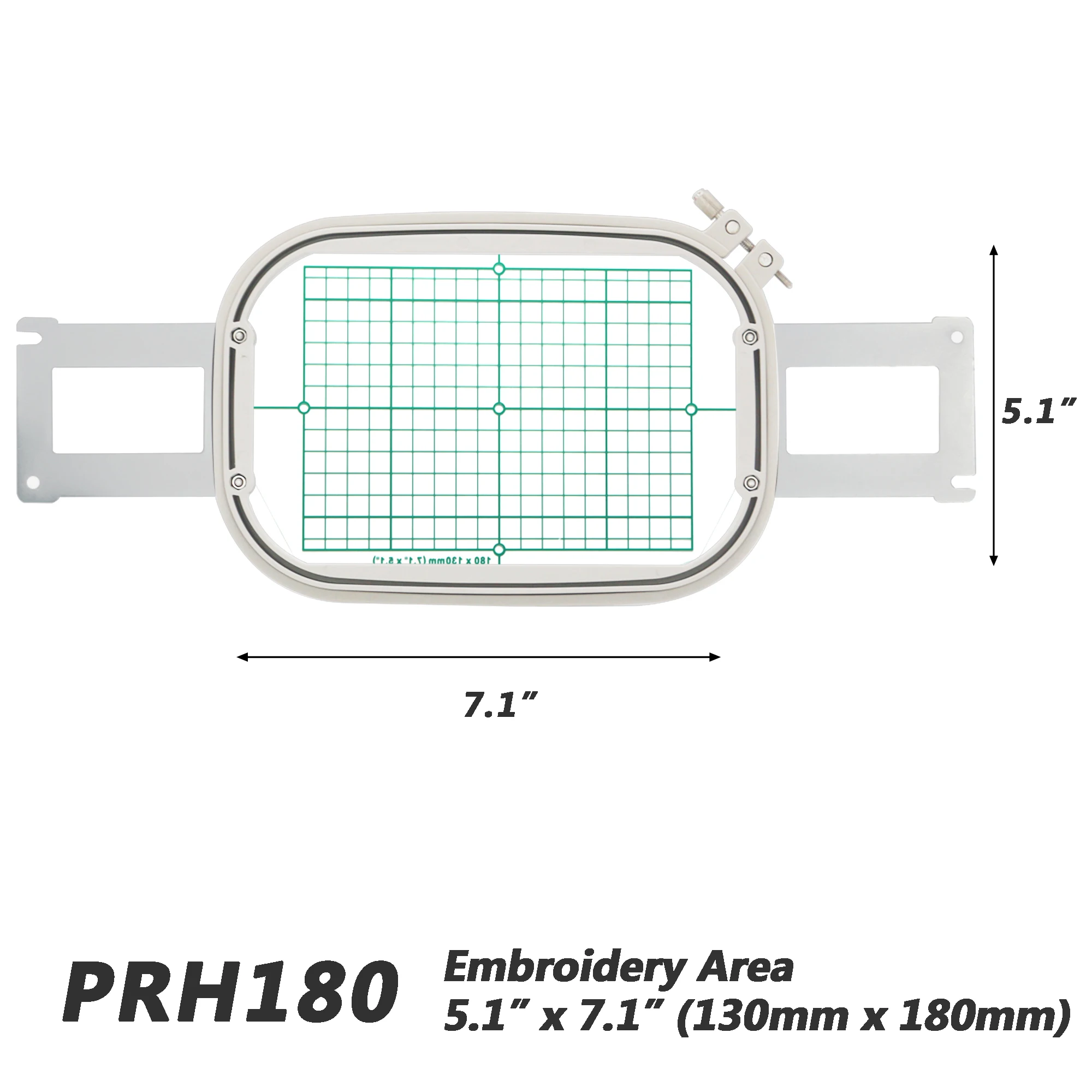 Embroidery Hoop for Brother, Babylock Alliance, Sewing Machine Frame, EPF180 for Brother  PR600, PR1000E, PRS100, PR655 Machine