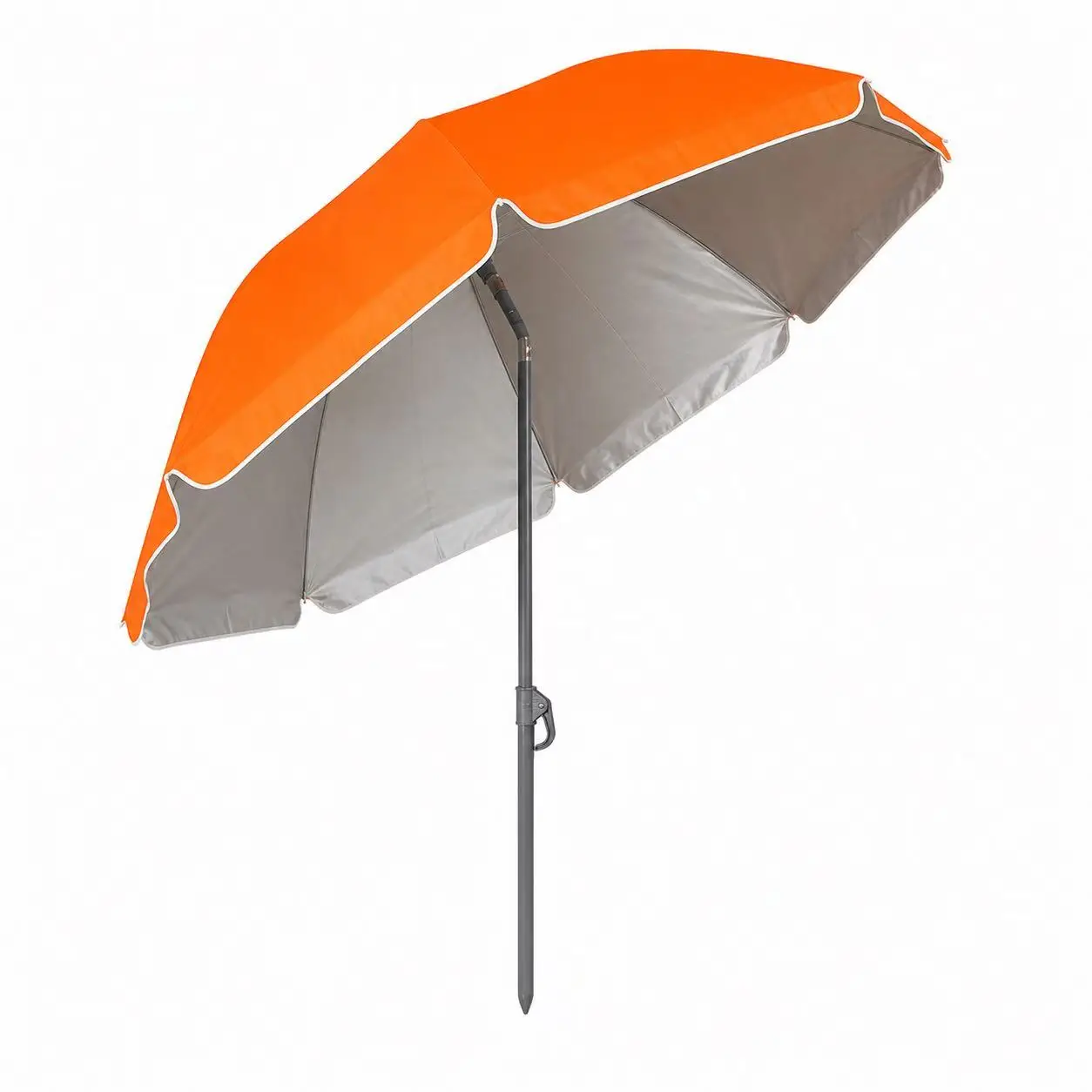Sombrilla, Sombrillas Redondas de 160 cm, Protección UV Articulada UPF 50+, Sombrilla de Jardín Resistente a la Lluvia, Sombrilla de Patio 160 G/m² para Exteriores