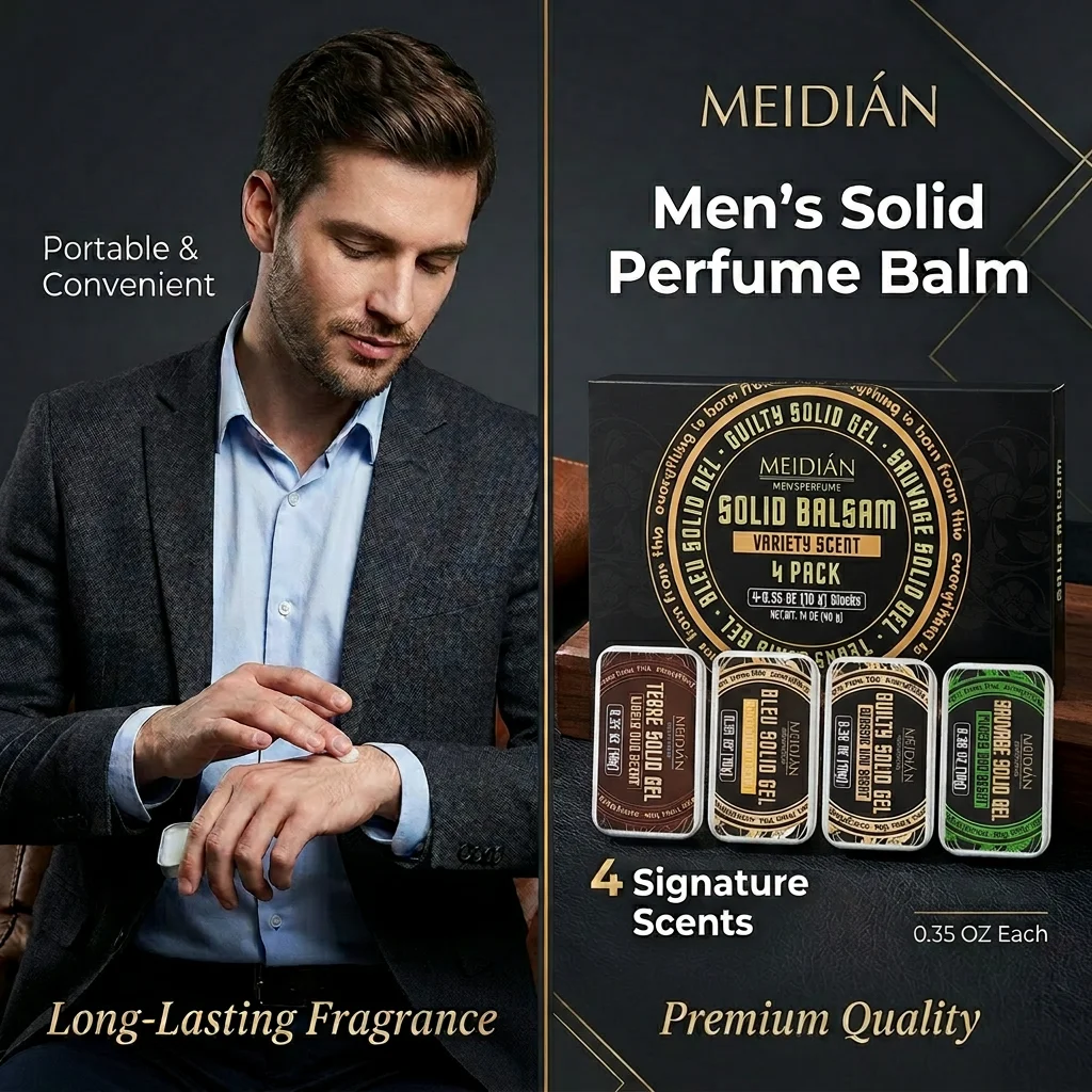 

Men's and Women's Portable Refreshing Solid Perfume Solid Perfume Set Can Be Applied on the Wrist and Neck with Fresh Smell