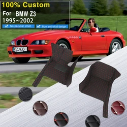 Car Floor Mats For BMW Z3 E36 7 8 1995~2002 Auto Anti-dirt Pad Carpets Durable Pads Rugs Interior Parts Car Interior Accessories