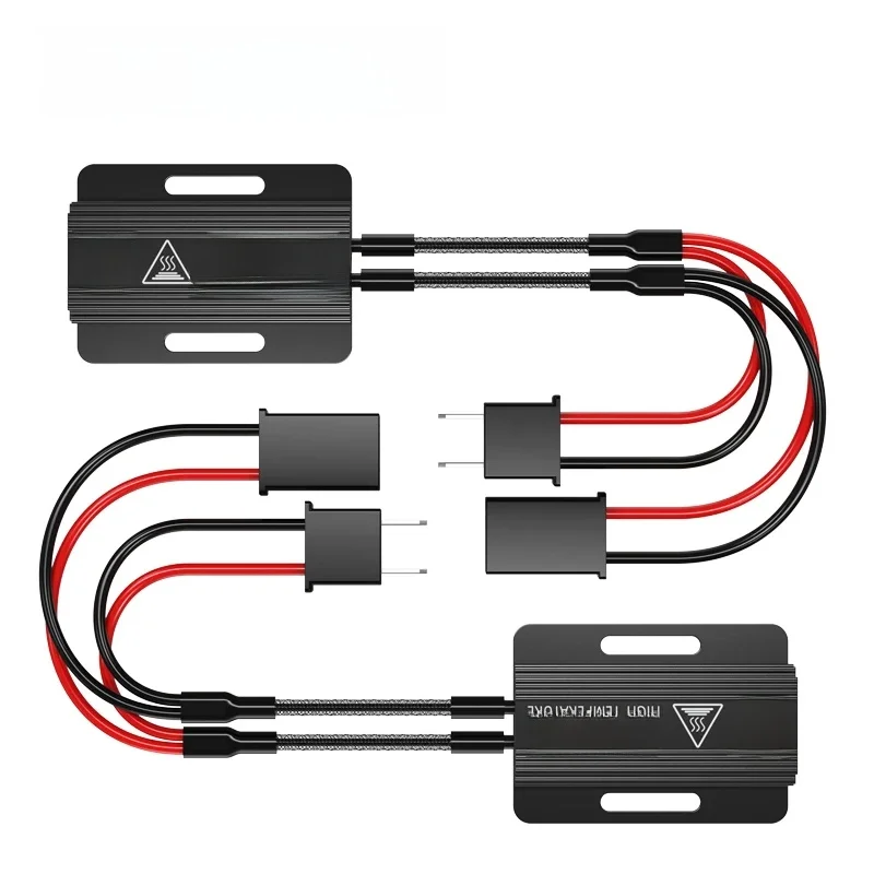 2x MAXGTRS 50W résistance de charge voiture LED décodeur Canbus sans erreur pour H1 H3 H7 H8 H11 H4 9005 9006 HB3 HB4 accessoires d'éclairage de voiture