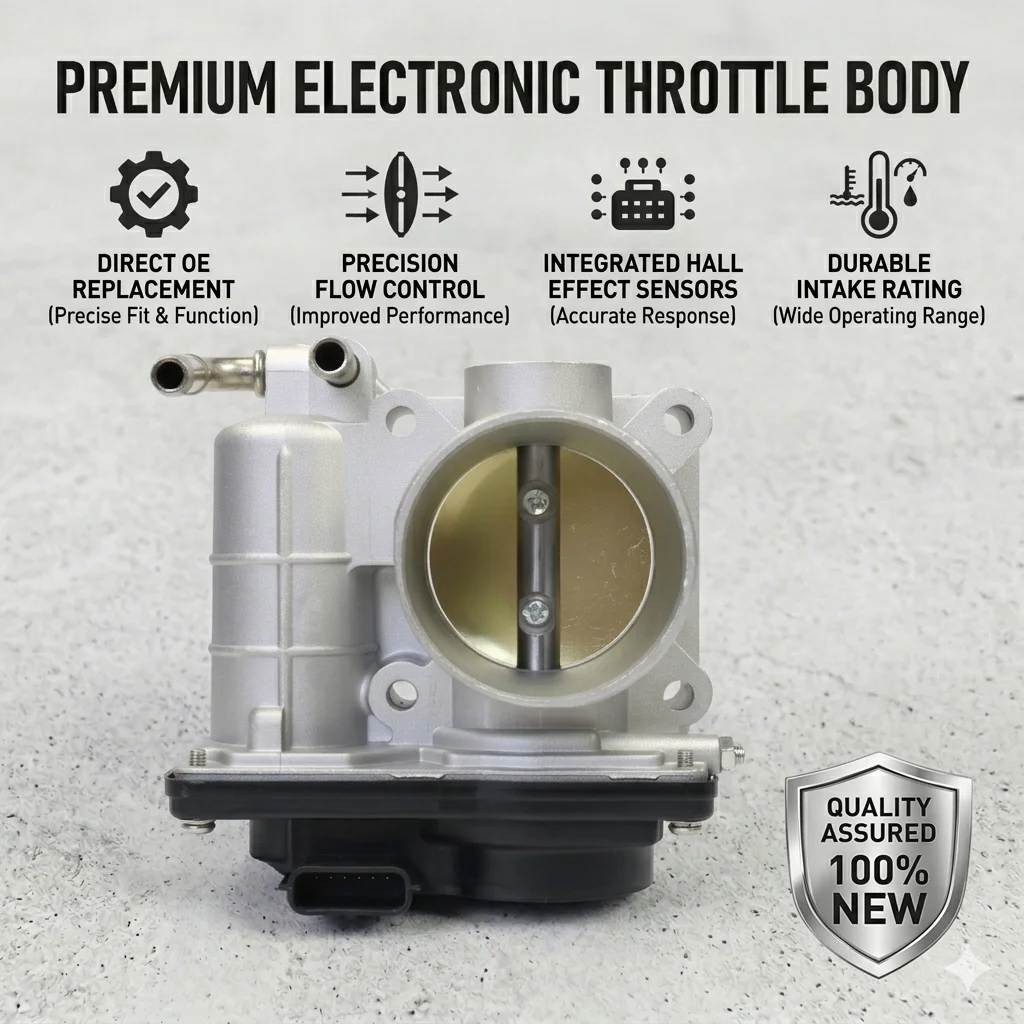 

Throttle Valve For Nissan Tiida Nissan Tiida Livina Sentra 1.6L 16119ED00B 16119ED000 7519168 RME5011C Throttle Assembly Body