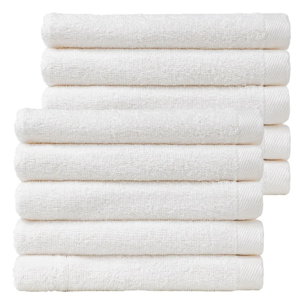 Cotton Living 130g cotton cotton 100% hotel towel, White 5 sheets/10 sheets, shower towel, daily towel Hotel Bathroom Shower Towels