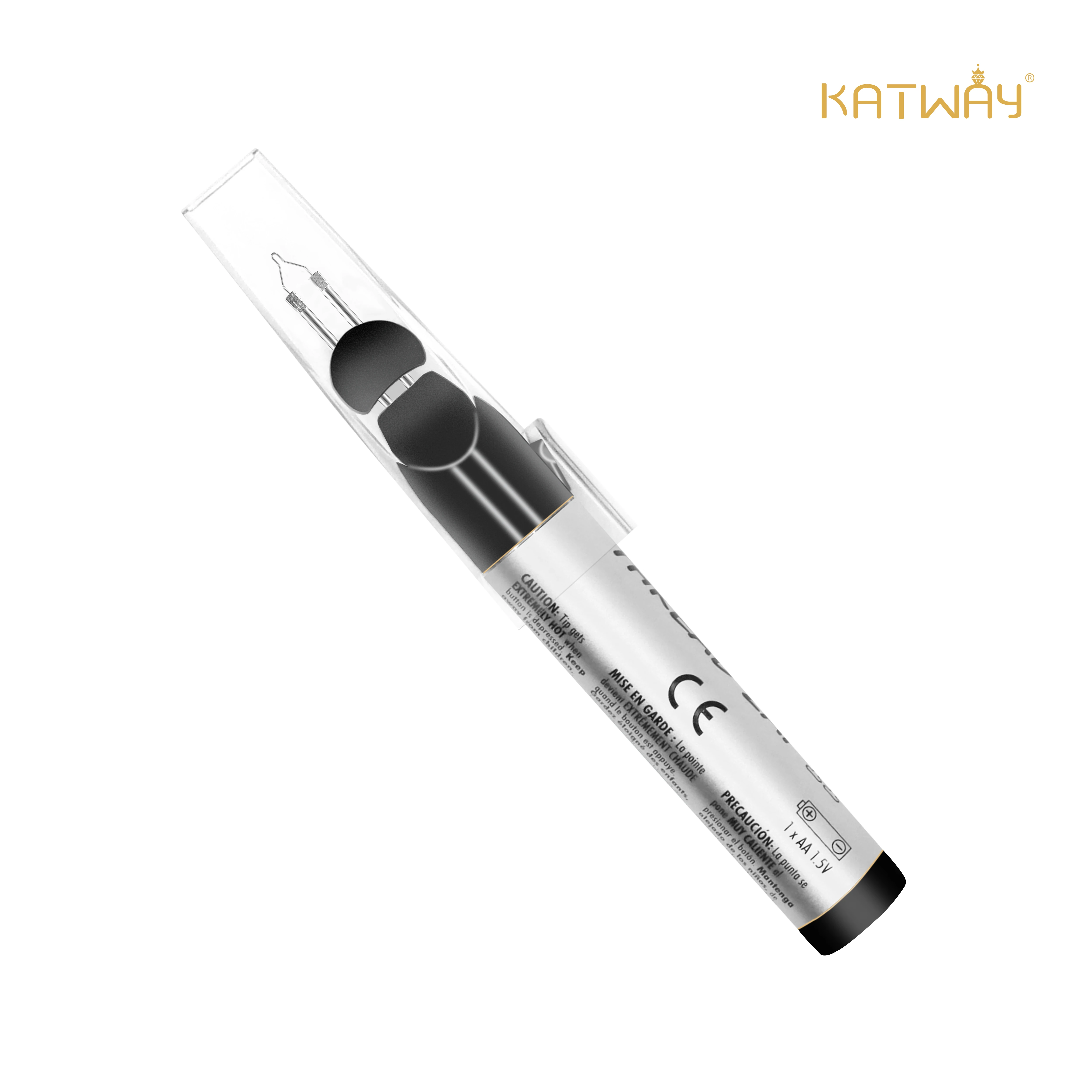 Katway-pluma para quemar cola de cera de soldadura Zap, crayón de fusión, costura de hilo, línea de rotura de hilo, costura a mano de cuero hecha a