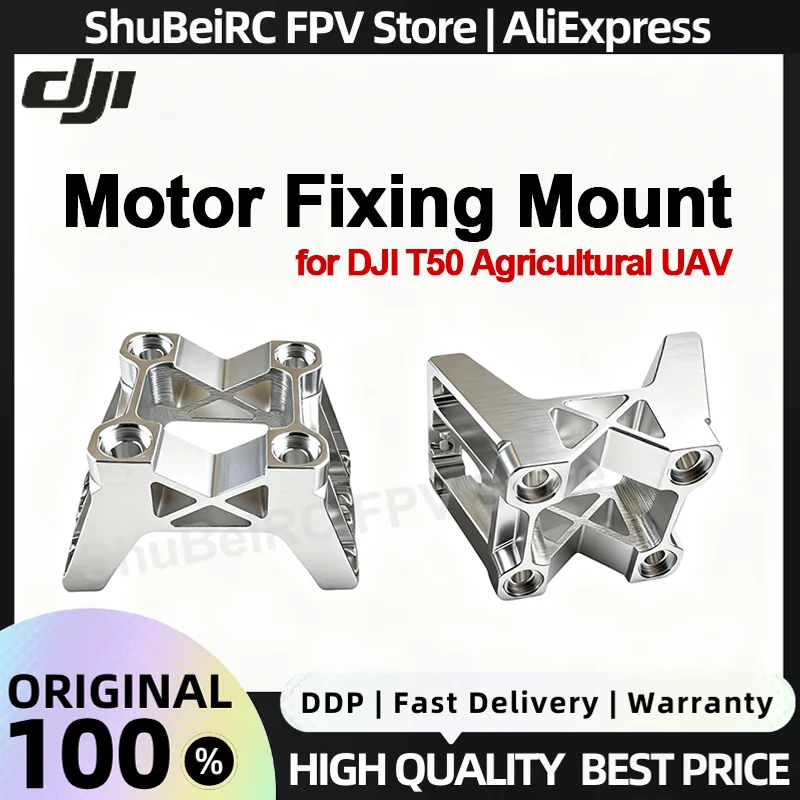 DJI T50 Motor Fixing Mount Top Bottom Aluminum Alloy Motor Mounting Bracket Base for DJI T50 Agricultural Drone Repair Parts