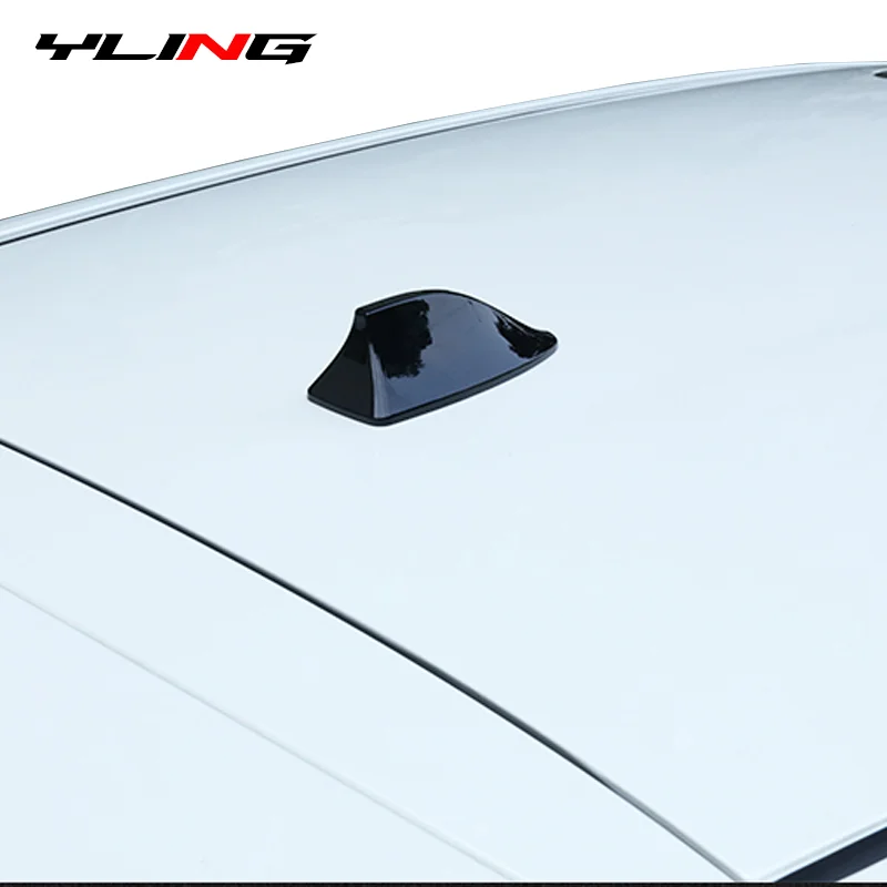 Auto Haaienvin Antenne Cover Basis Vervanging Radio Signaal Antennes Dak Exterieur Accessoires Decoratie