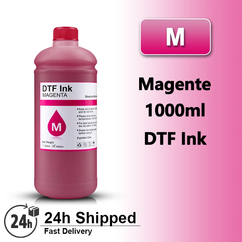 ECO DTF Ink For Roland BN-20D BY-20 DTF Textile Ink for BN20D BN20-D BN20 BN 20 DTF Printer Direct to Film Ink CMYK White Ink