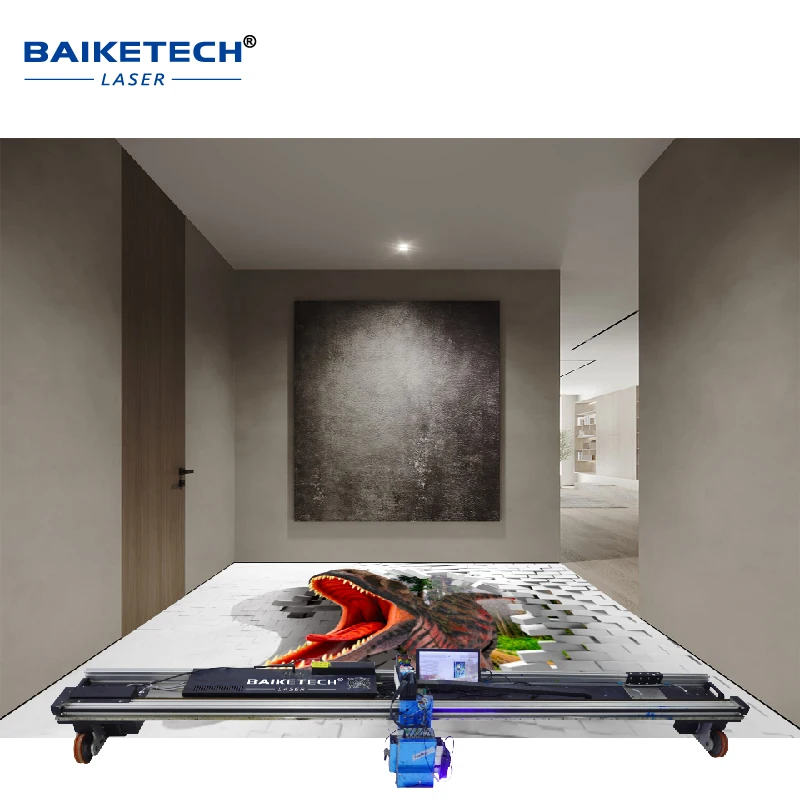 TH-UV64F Напольный принтер AI с двумя печатающими головками Высокоскоростная долговечность печати для эффективного выхода