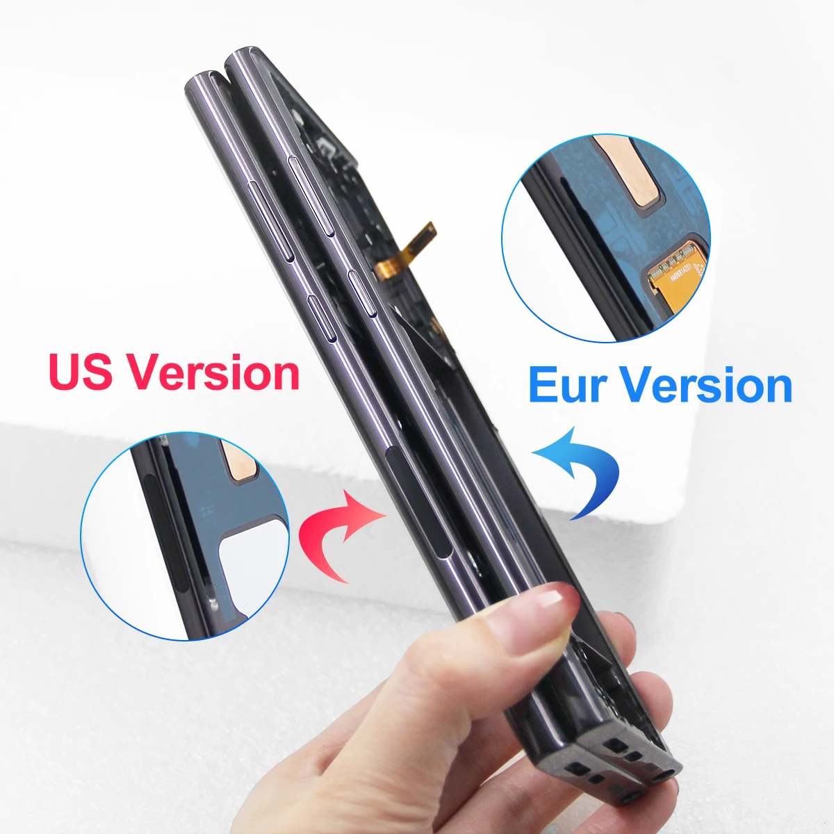 OLED S23 Ultra Display Screen for Samsung Galaxy S23 Ultra S918B S918B/DS Lcd Display Digital Touch Screen with Frame Assembly