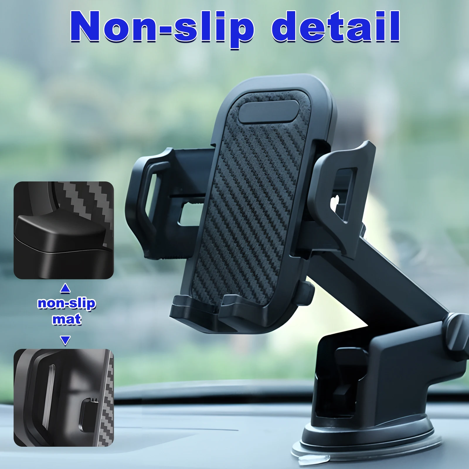 Auto Telefoon Mount & 360 ° Rotatie Mobiele Telefoon Houder Voor Auto Dashboard Voorruit Air Vent Handen Gratis Mobiele Telefoon Houder Compatibl