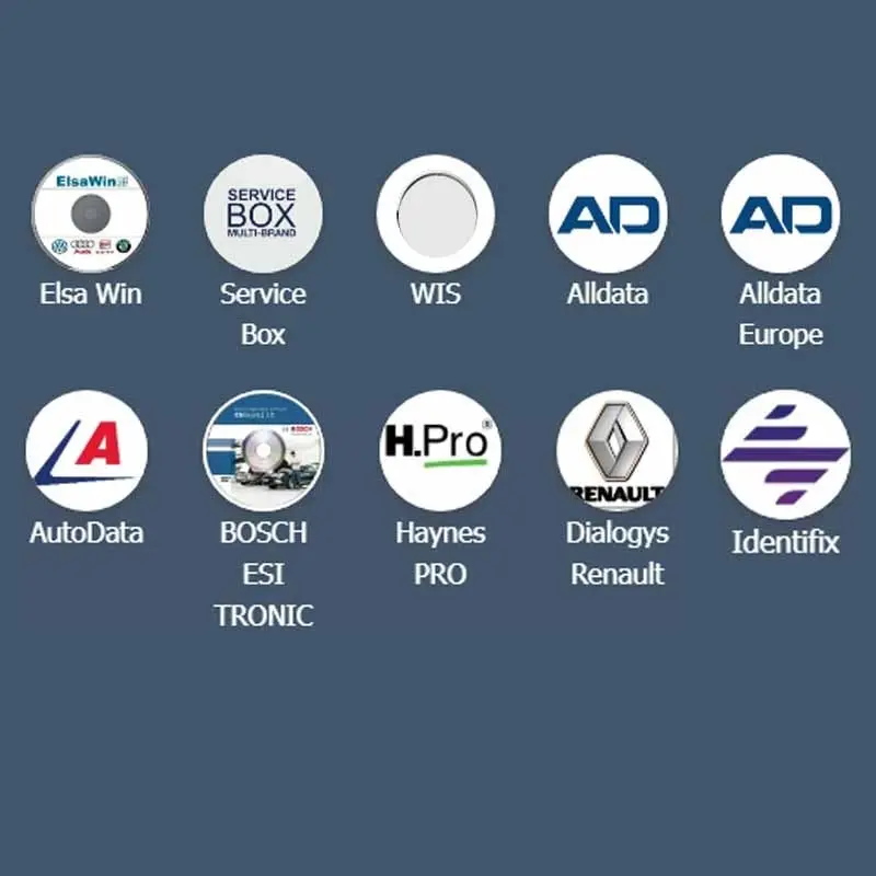 Workshop Repair Online Account Pack, Elsa Win Service Box, WIS FCA, EUA Alldata AutoData, Haynes Pro, 2022 Novos