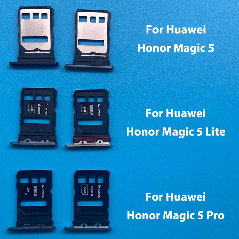 10 PCS For Huawei Magic 5/Magic 5 Lite/Magic 5 Pro Sim Card slot tray Holder repair part