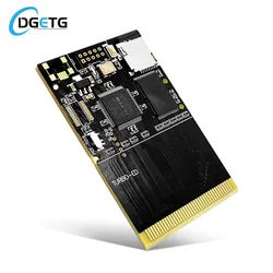 Ultimate PCE Turbo Graxx 1000-in-1 Black Gold Edition Game Cartridge for Turbo Graxx Computer Engine Decca Game Control