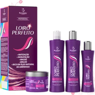 Kit Loiro Perfeito Hidratação Profunda e Restauração da Cor da Bio Instinto