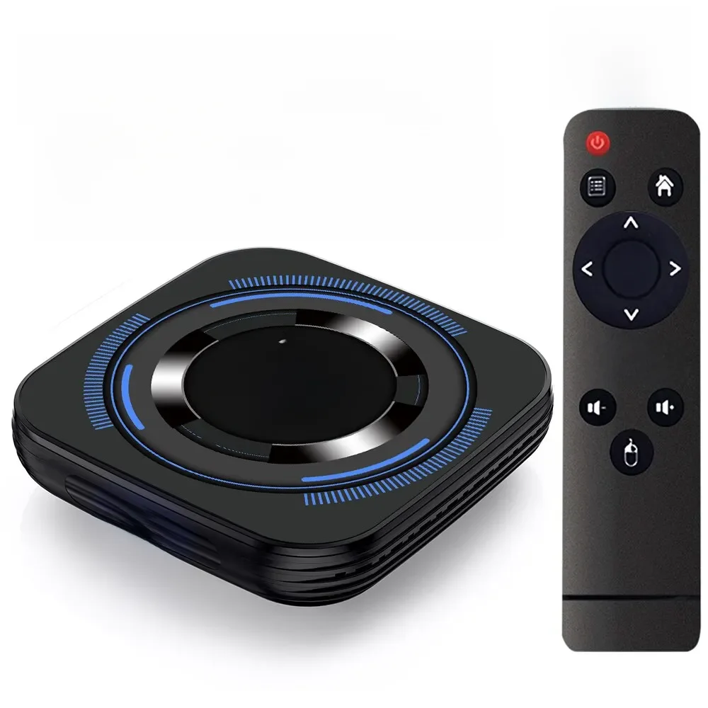 Transpeed Android 12 TV BOX Allwinner H618 Dual Wifi 32G Quad Cortex A53 Ondersteuning 8K 4K BT Voice Media Player Set Top Box - afbeelding 2