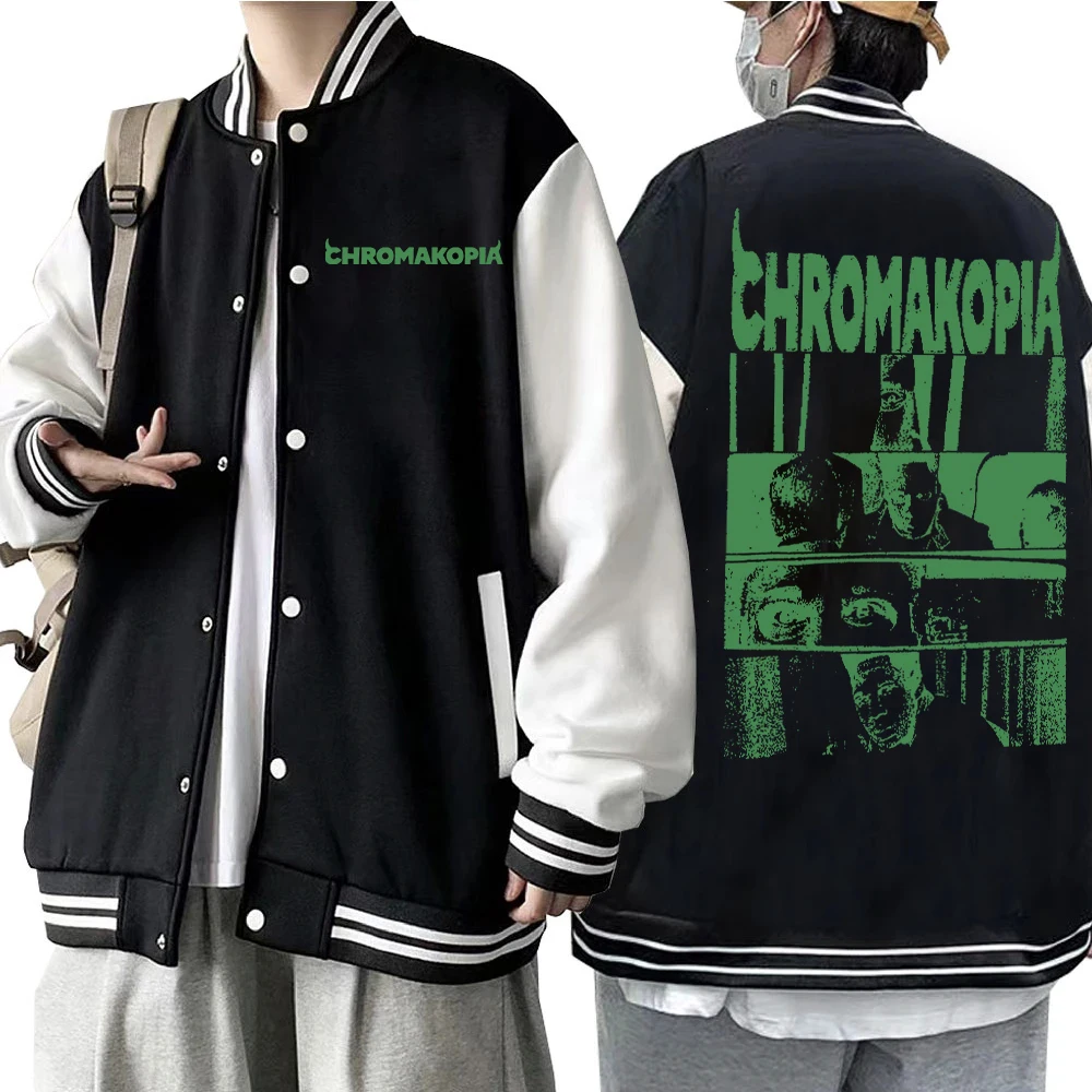 2024 Tyler The Creator Chromakopia Album Hoodie Women Men Long Sleeve Baseball Uniform Clothes