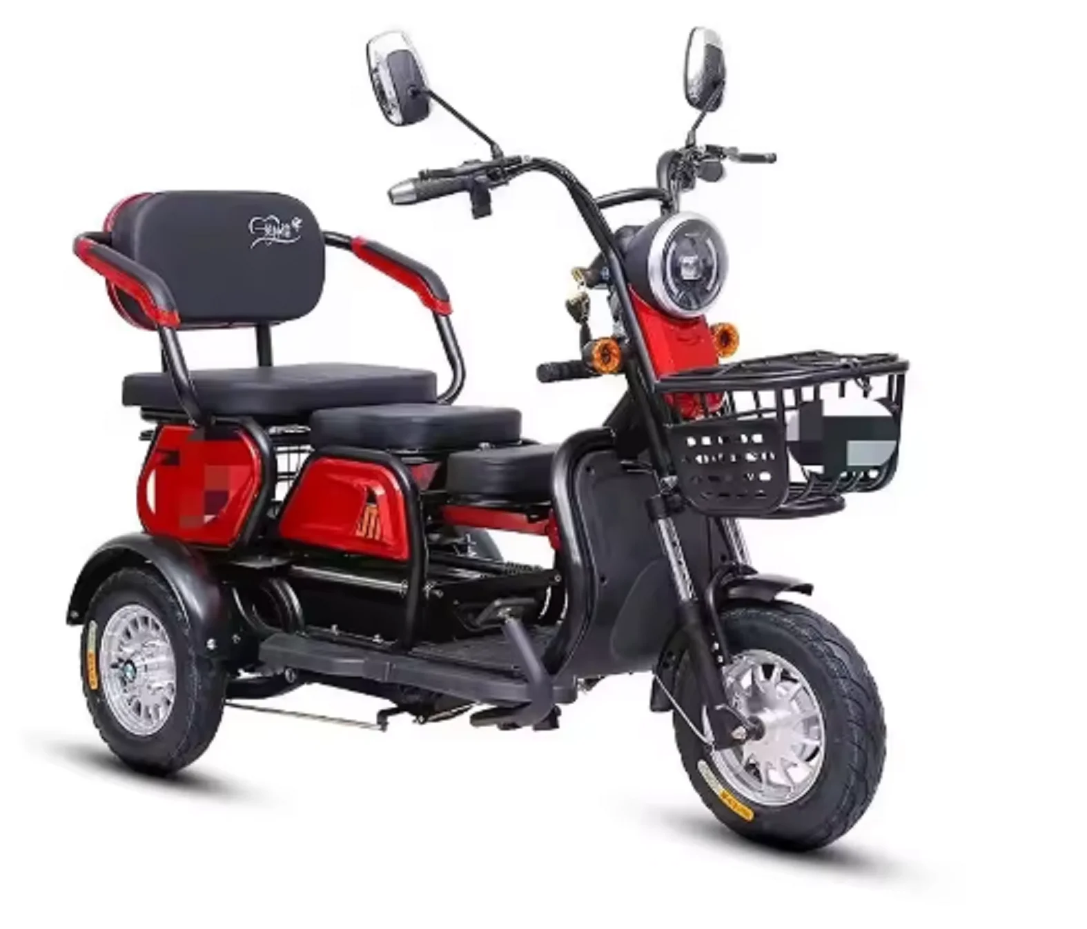 Tricycle Grosir Sepeda Listrik Roda Tiga untuk Dewasa trimotos 48V/60V Harga Murah Sepeda Listrik Roda Tiga