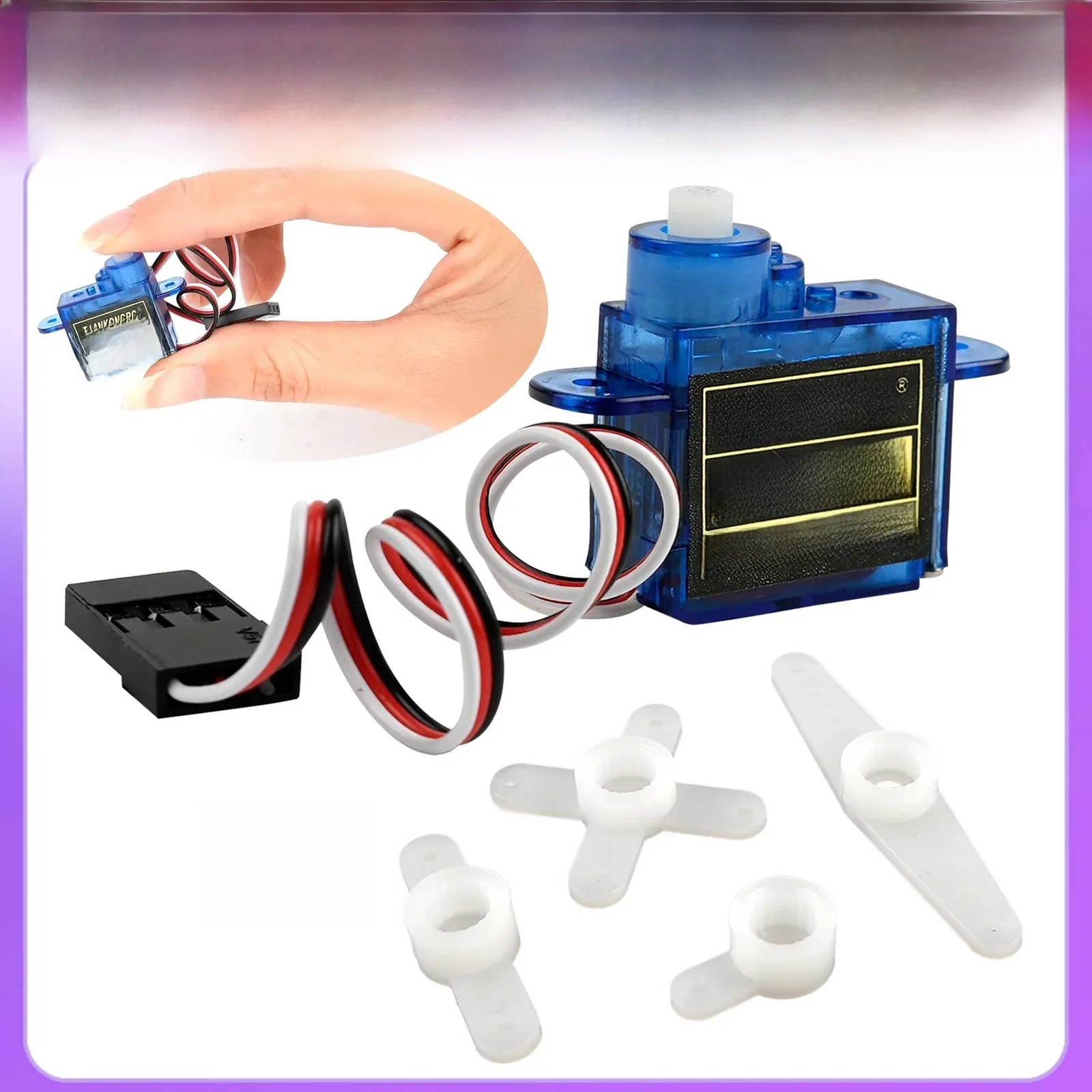 TK-S037 Micro Servo numérique Mini Super léger 3.7g 90/180/270/360 degrés pour avion de contrôle vol RC avion hélicoptère bateau voiture