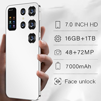 Original smartphone Snapdragon8 Gen2 16G + 1TB 7000mAh 48 + 72MP dual SIM dual standby 5G phone Android 13 phone