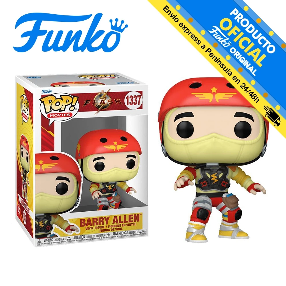 Funko Pop! The Flash - Barry Allen, 65596, 1337, original, toys, boys, girls, gifts, collector, figures, dolls, shop, with box, new, man, woman, official license