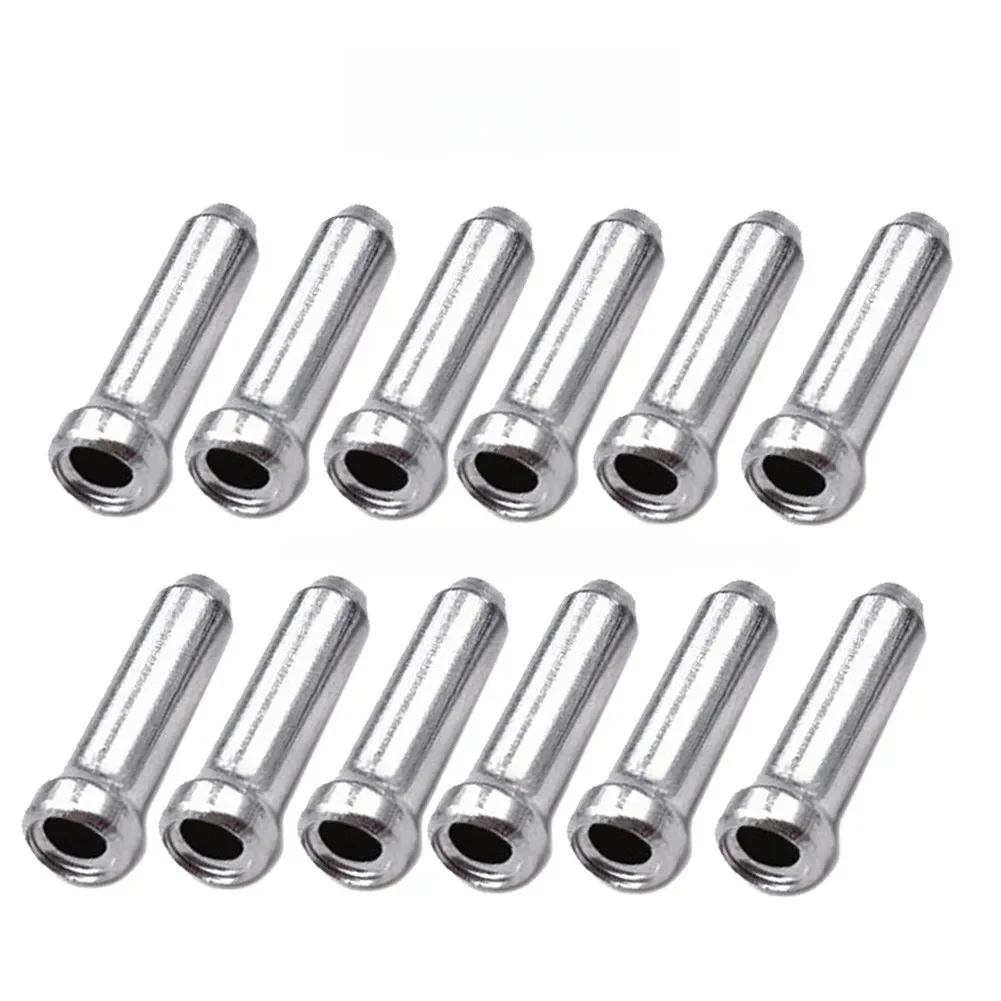 AliExpress 100pcs/pack Aluminum Alloy MTB Bike Bicycle Brake Shifter Inner Cable Tips Wire End Cap Crimps Bicycle Accessories