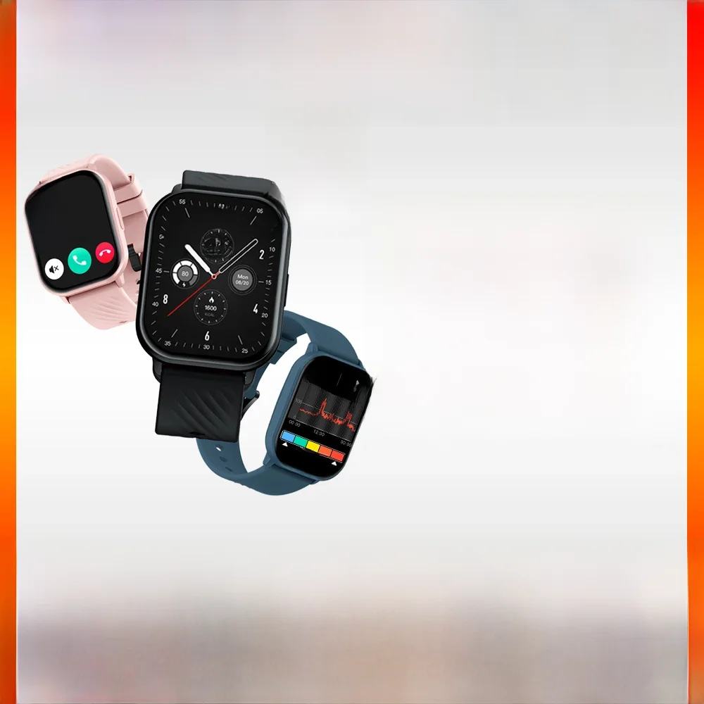 Nouveau Zeblaze GTS 3 appel vocal montre intelligente Ultra-grande écran HD 2.03 ''moniteur de santé 24H plus de 100 Modes sportifs plus de 200 visages de montre