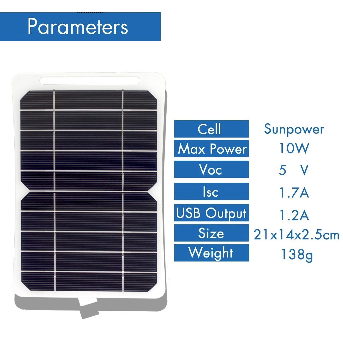 Solar Panel 10W USB Mobile Phone Outdoor Charging Camping Power Solar Panel Kit Complete Home Solar System Complete Kit