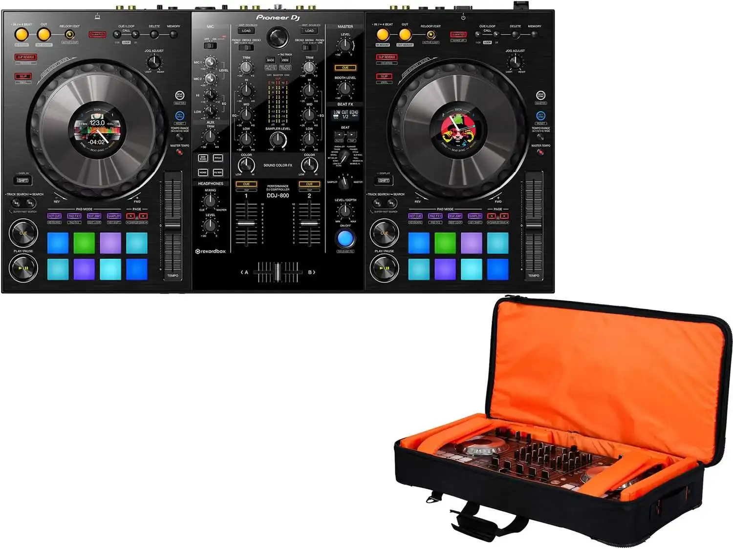 

Новинка в STOKES Pioneer DJ DDJ-800 DJ контроллер с дорожной сумкой Solena