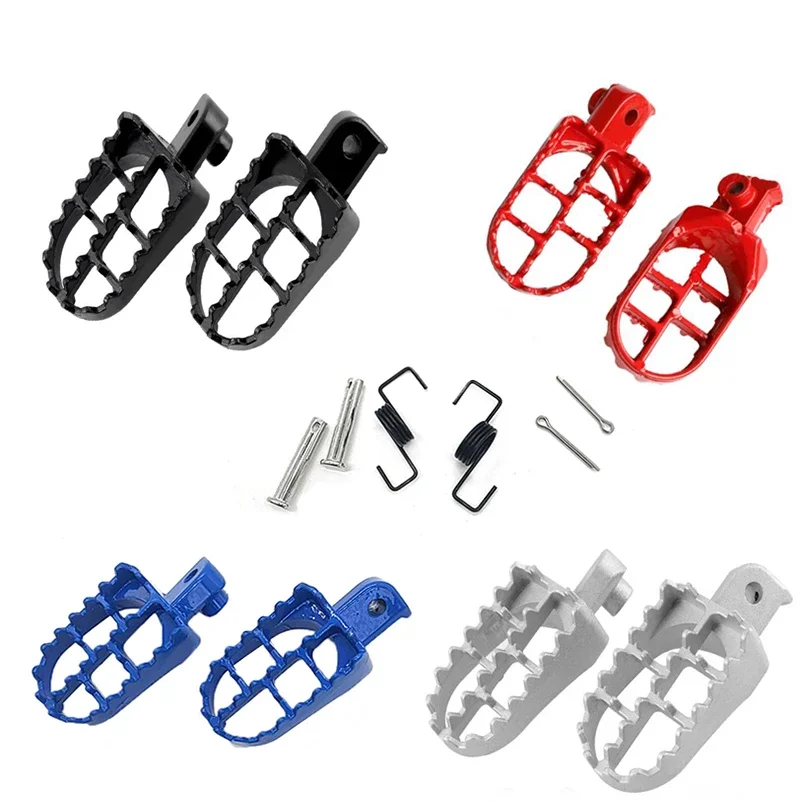 AliExpress NONE Motorcycle Foot Pegs Rests Footpegs for Yamaha PW50 80 TW200 for XR50R CRF50 CRF70 CRF80 CRF100F Motorbike Chinese Dirt Pit Bike