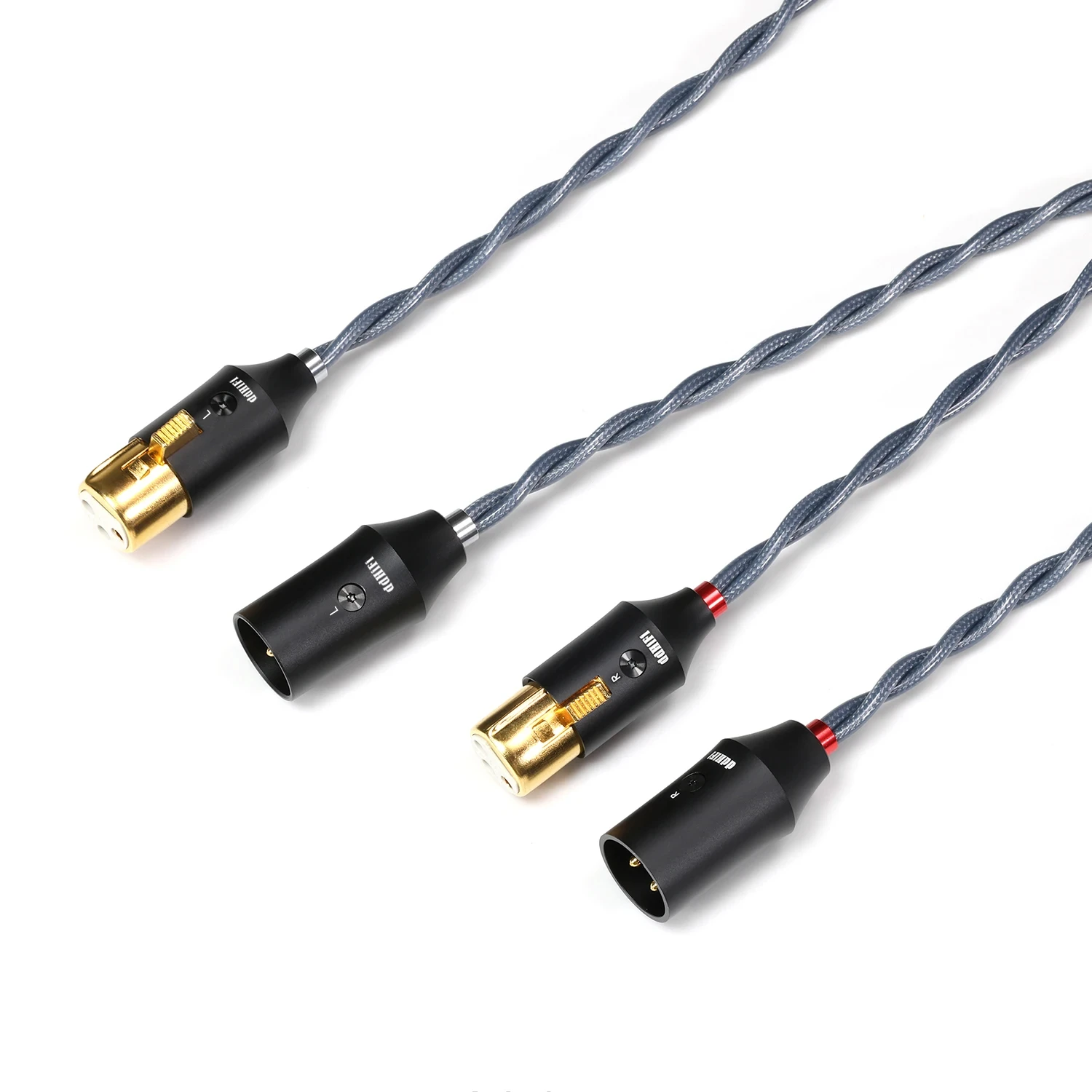 Cable de señal de blindaje DDHIFI BC30XLR equilibrado, estructura Coaxial de doble blindaje, 3 pines, prepedido