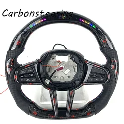 Cars accessories for BMW Customized LED Rpm steering wheel with M1M2 for F30 F80 G20 G30 G80 G82 F90 M3 M4 XM X3M X4M G series