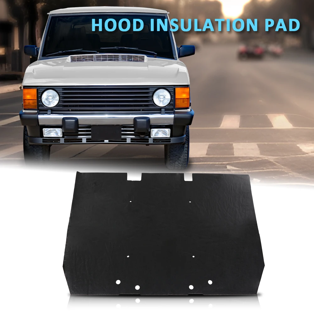 

Classic Hood Insulation Pad 1/2\\\" W/ Clips Heat Blanket Fit for 1987-1995 Range Rover Bonnet Panel Sound Heat Insulation Mat