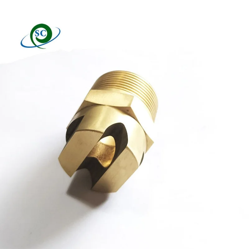 CS High quality H-VV Brass Large flow shaped fan spray nozzle for Cleaning Washing and Rinsing