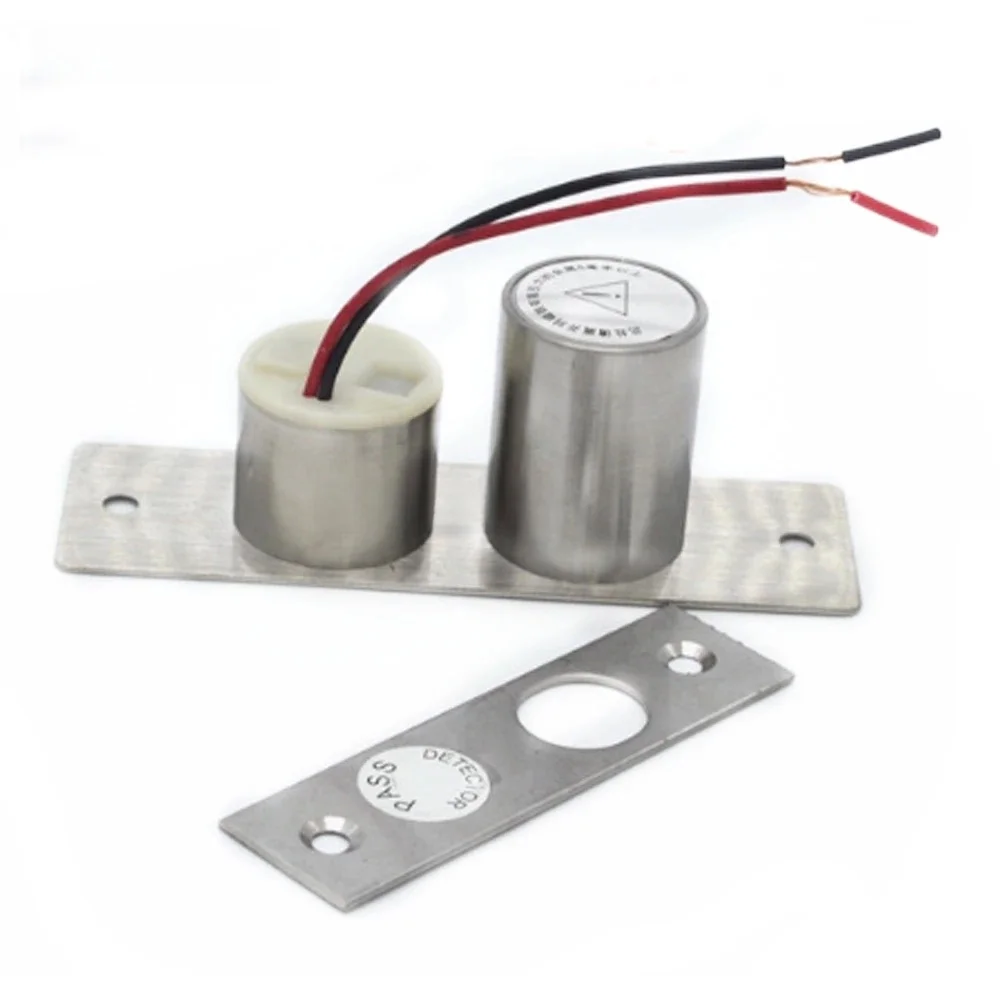 DC-12V 600kg weight Gate door Access Control System electric magnetic glass door lock drop bolt deadbolt