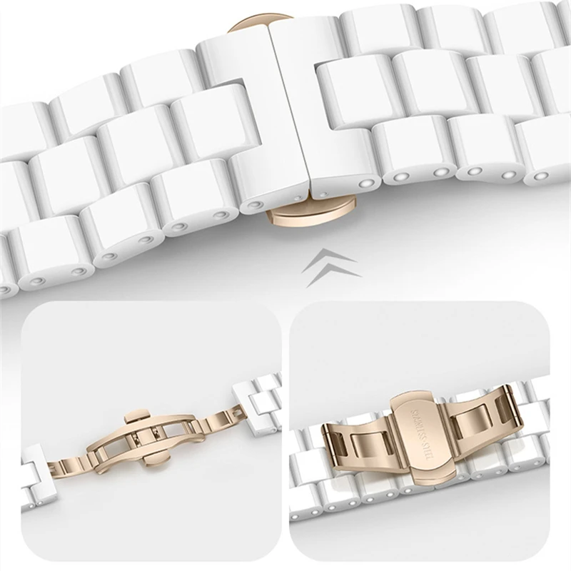 لهواوي ساعة GT3 برو 46 مللي متر 43 مللي متر GT3 42 مللي متر GT2 السيراميك حزام الساعات عداء GS حزام معصمه سوار ساعة ذكية سوار