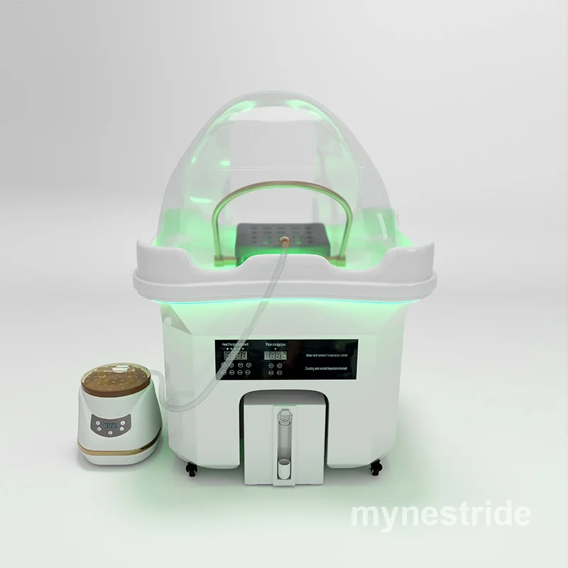 Draagbare hoofdspa-bed shampoo stoel met ingebouwde afvalwatertank voor salon beauty backwash - Spa meubilair