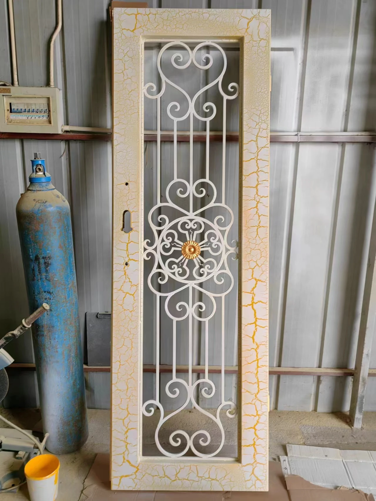 home wrought iron doors front door steel doors China Manufacturers